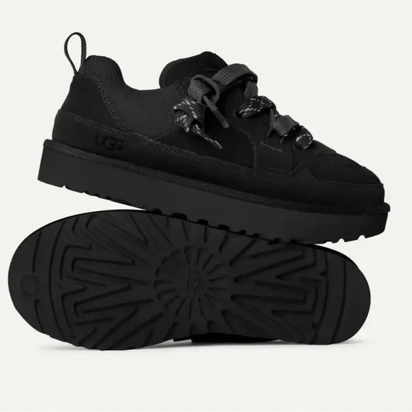 🖤 UGG LO LOWMEL BOOTS BLACK 🖤